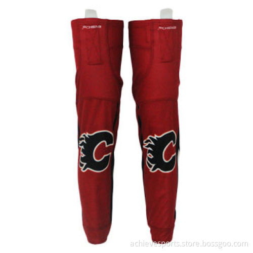 Professional custom hockey socks with sublimation printing